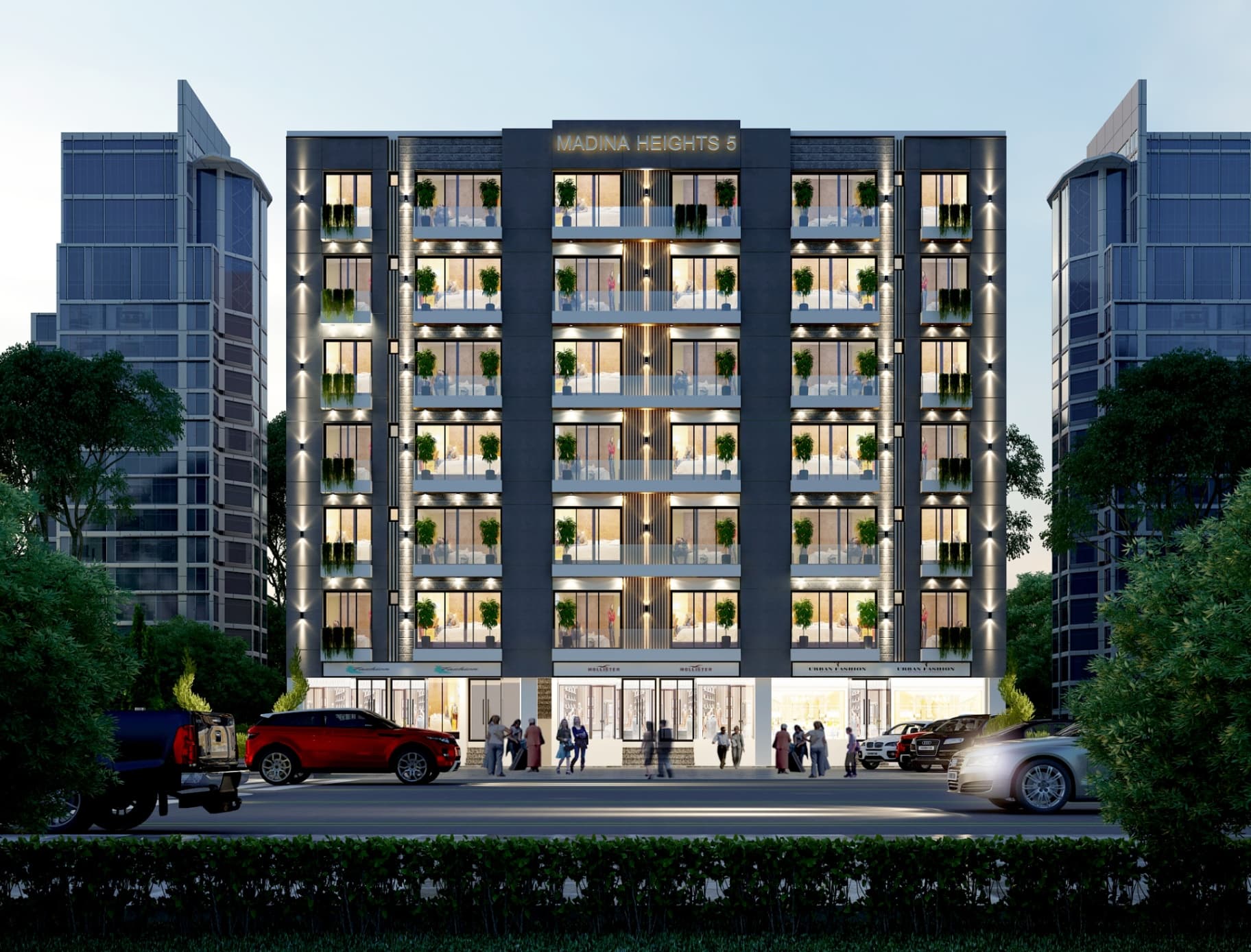 Madina Heights 5 — Umar Block, Bahria Town Lahore