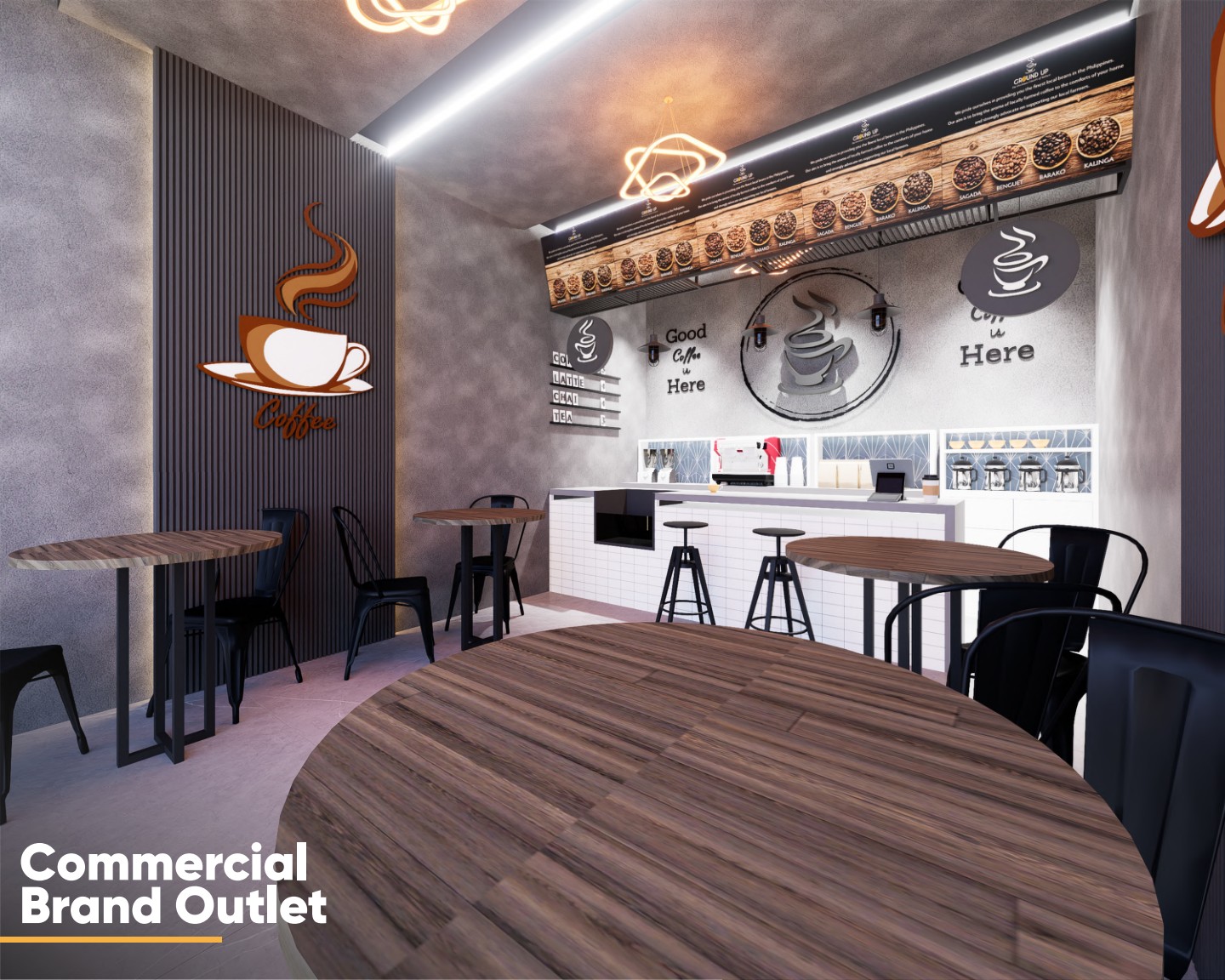 Commercial Café Outlet