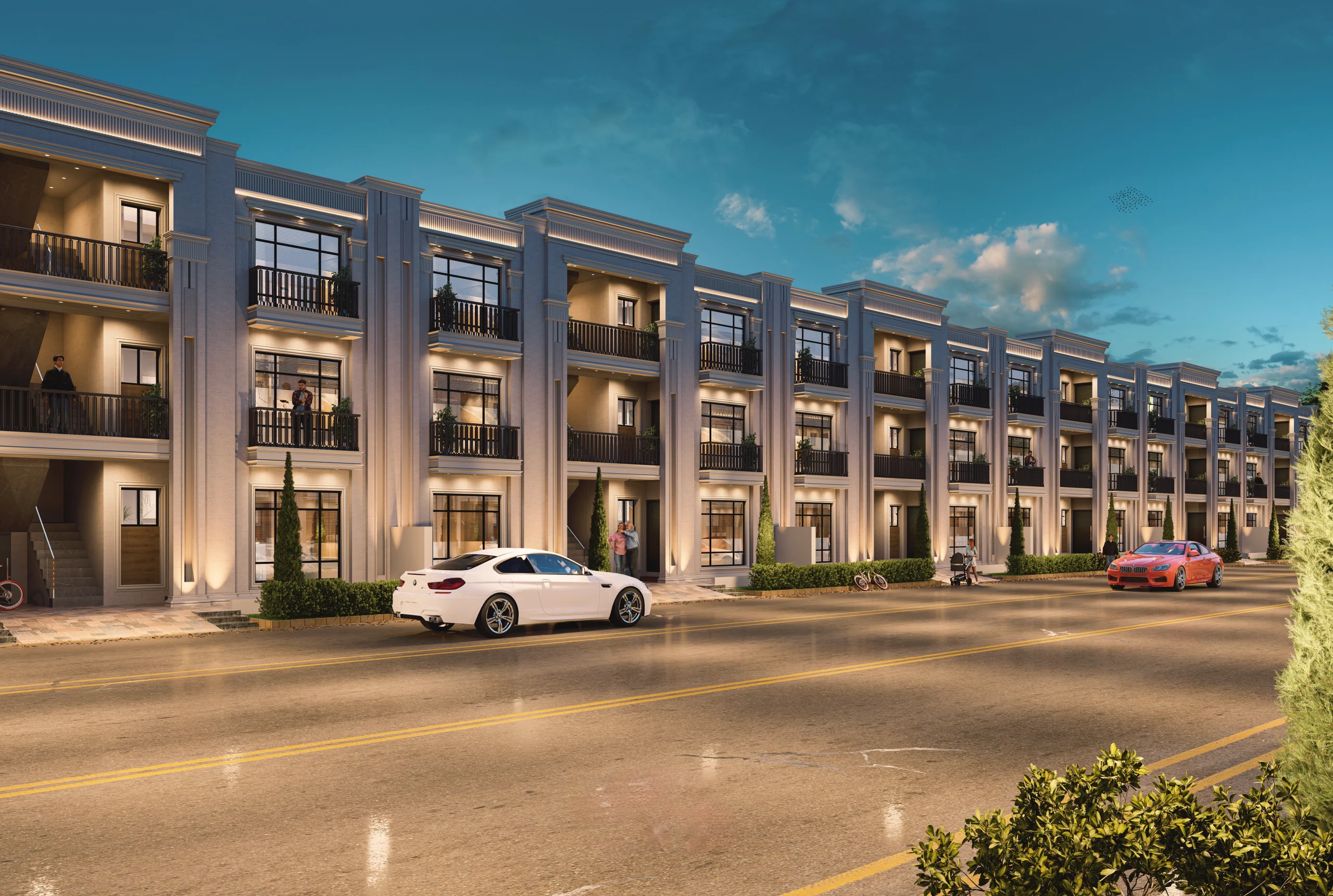 Pine Homes — Street View, Union Town
