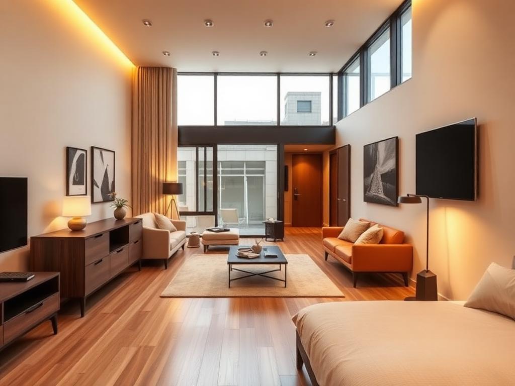 Studio Apartment Interior