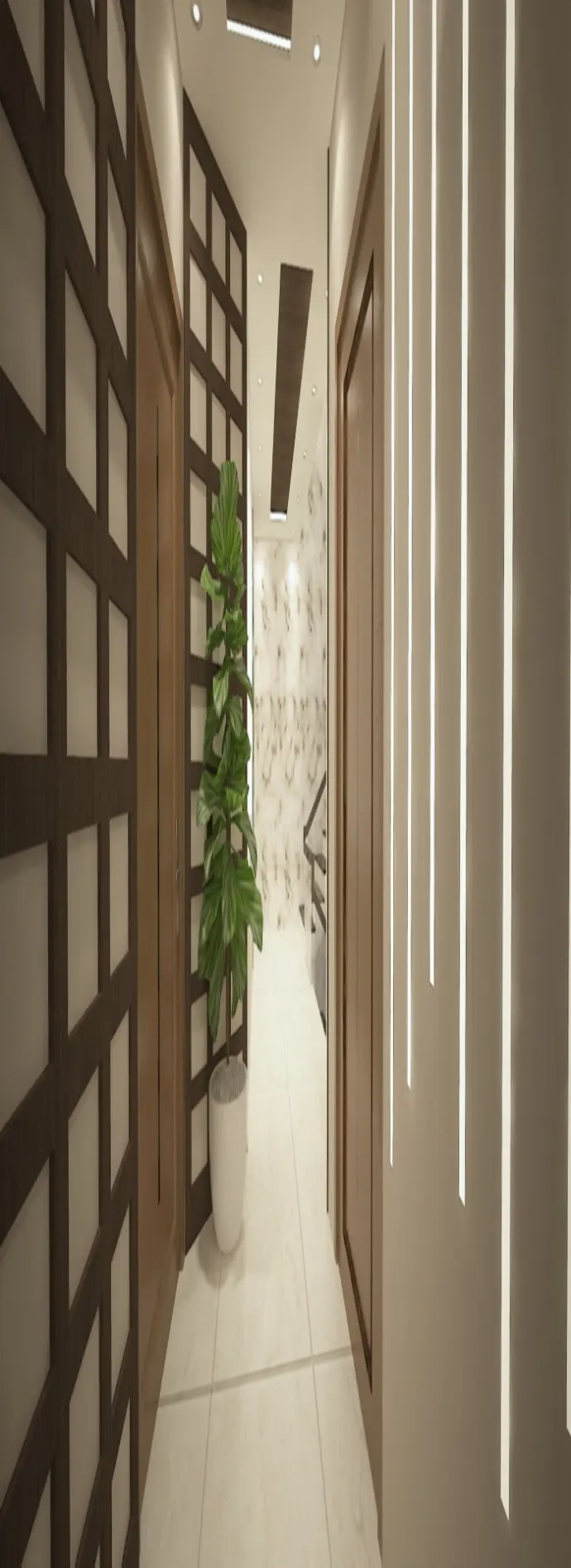 Building Lobby View